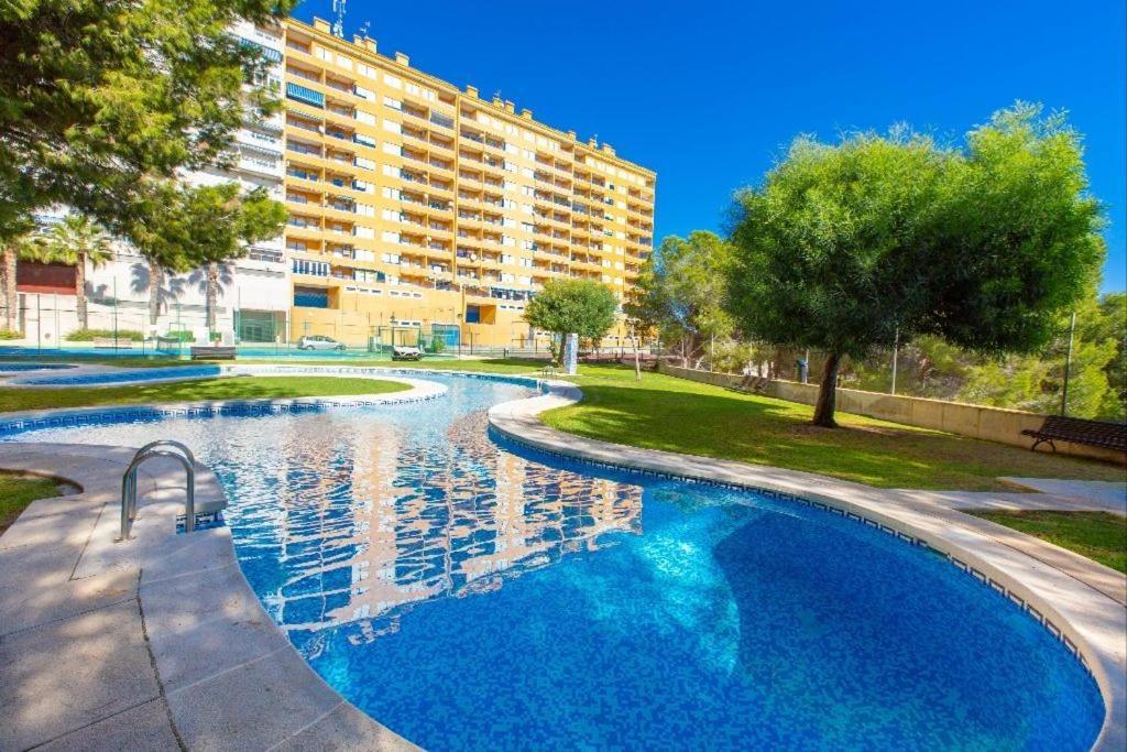 Apartment In Campoamor Overlooking The Swimming Pool Kültér fotó